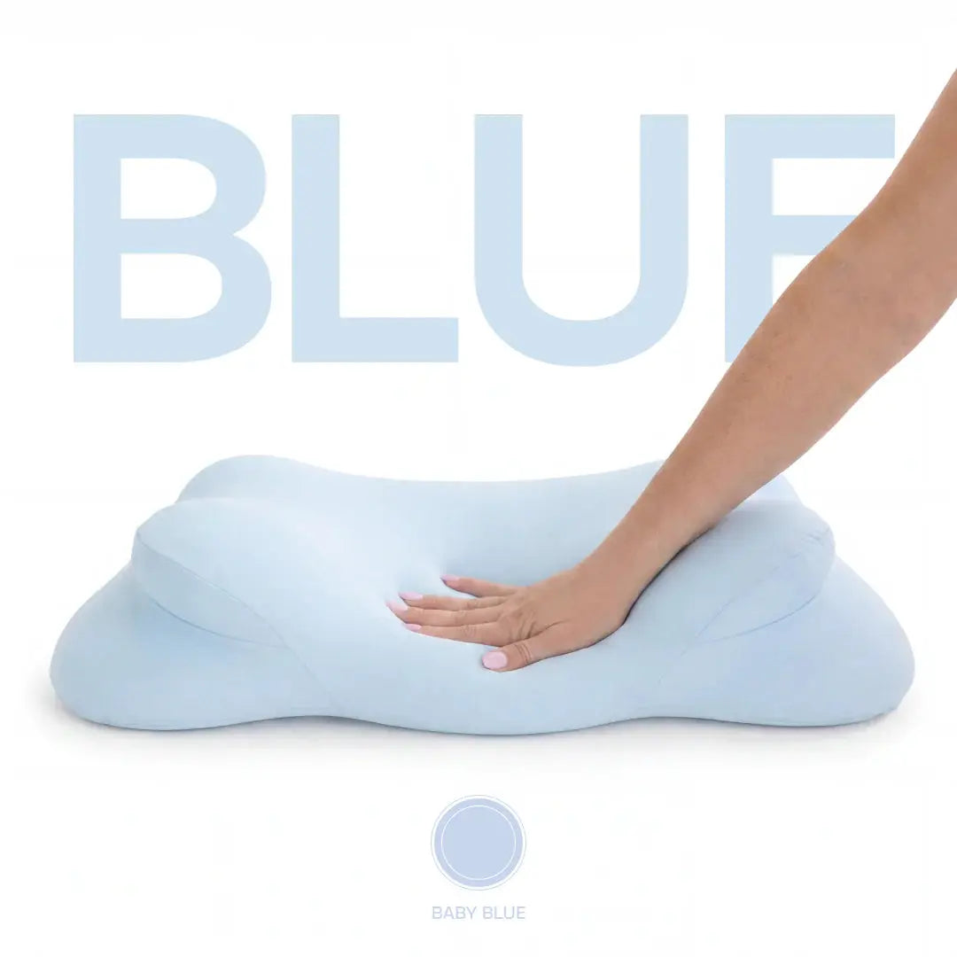 Mellow Sleep Cloudalign Pillow with Complimentary Cooling Pillowcase - Ergonomic Cervical Memory Foam Design with Dual-Height for Optimal Comfort in Side, Back, and Stomach Sleepers