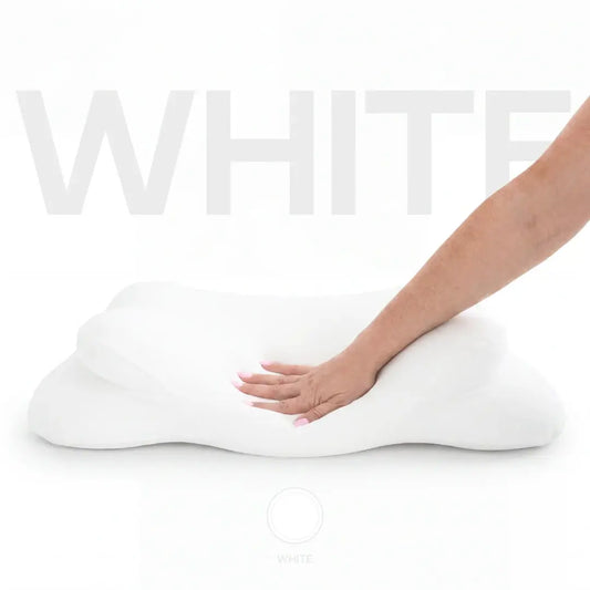 Mellow Sleep Cloudalign Pillow with Complimentary Cooling Pillowcase - Ergonomic Cervical Memory Foam Design with Dual-Height for Optimal Comfort in Side, Back, and Stomach Sleepers