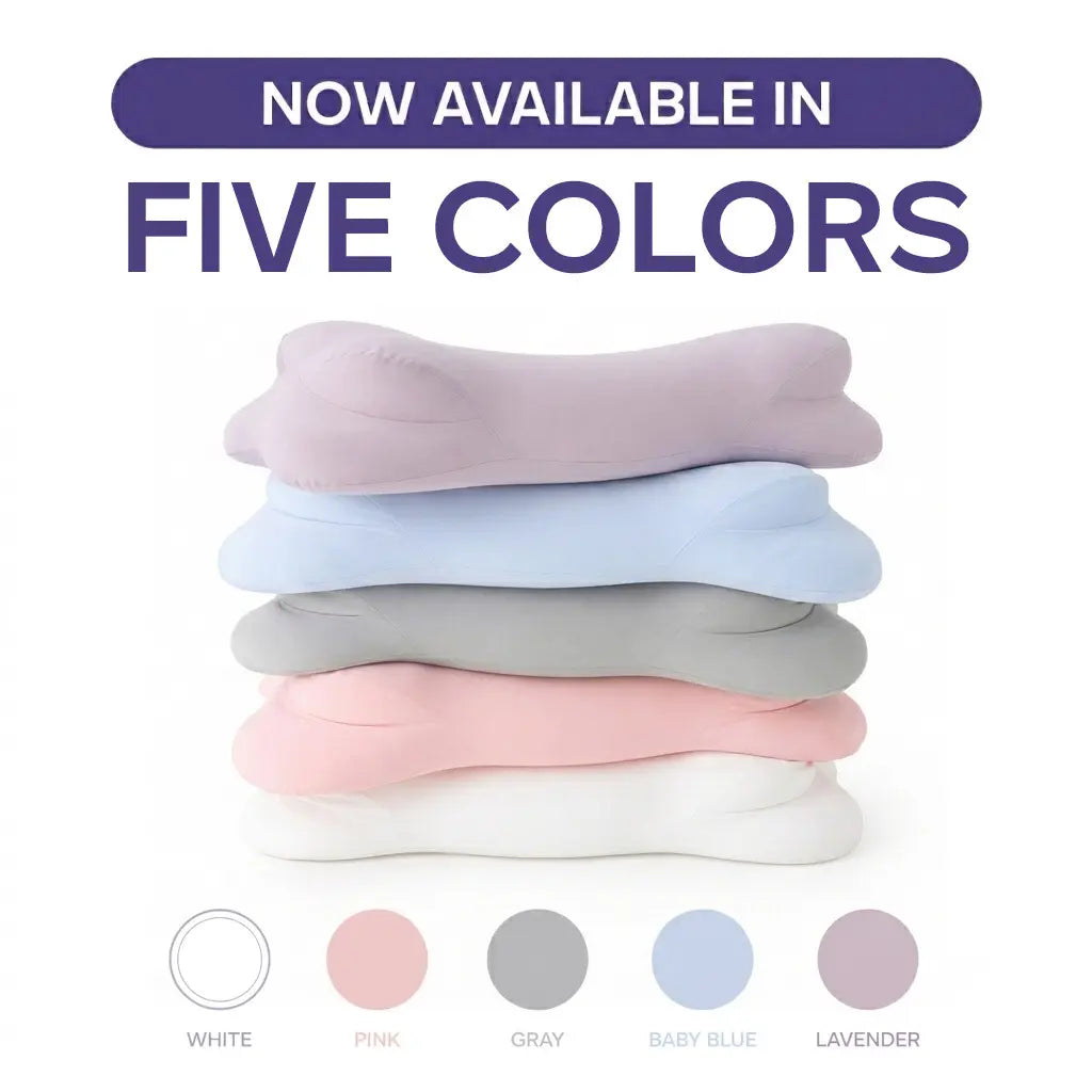 Mellow Sleep Cloudalign Pillow with Complimentary Cooling Pillowcase - Ergonomic Cervical Memory Foam Design with Dual-Height for Optimal Comfort in Side, Back, and Stomach Sleepers