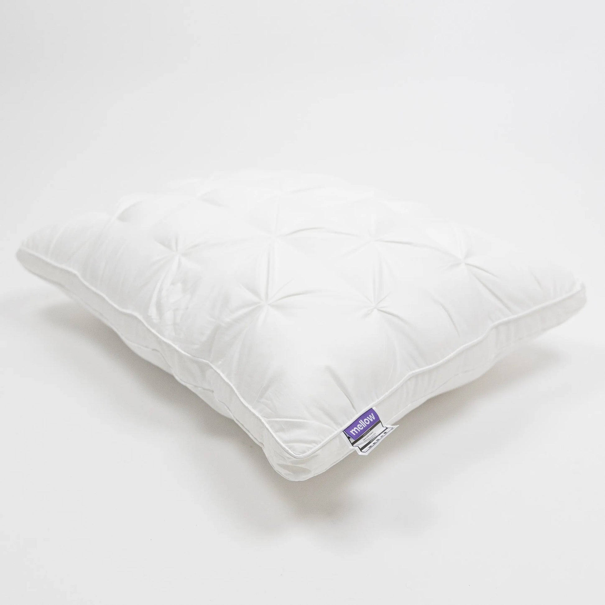 Mellow Sleep Ploof Pillow Set (4-Pack) – Luxurious Dual-Layer Extra-Fluffy Pillows with Breathable Support, Designed for Optimal Comfort for Side, Back, and Stomach Sleepers, Machine Washable